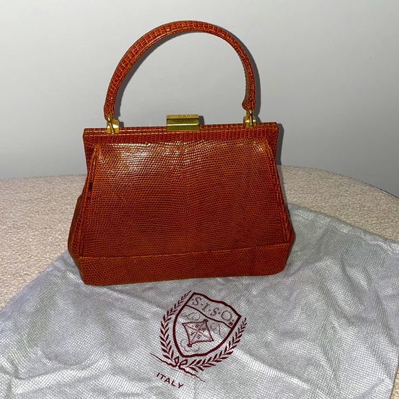 Siso Brown Purse with Strap - Picture 1 of 6